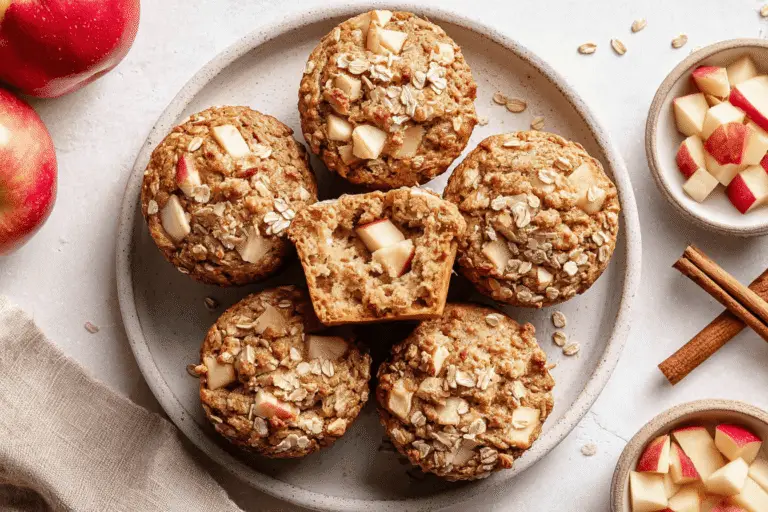 Protein-Packed Apple Cinnamon Muffins Recipe
