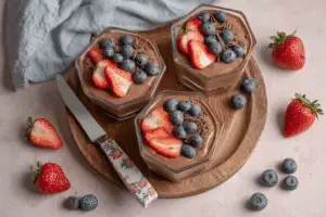 Protein-Packed Chocolate Yogurt Pudding