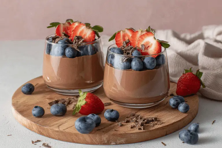 Protein-Packed Chocolate Yogurt Pudding Recipe