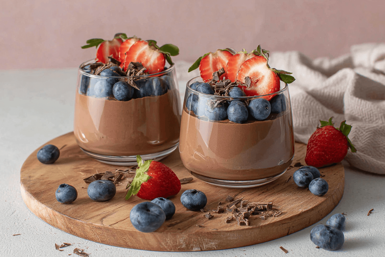 Protein-Packed Chocolate Yogurt Pudding Recipe