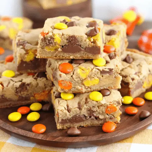 Reese's Pieces Peanut Butter Brownies Recipe