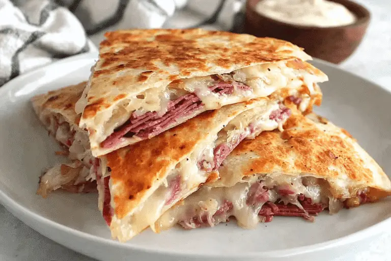 Reuben Quesadilla Recipe