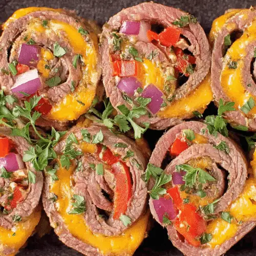 Roast Beef and Cheese Roll-Ups Recipe