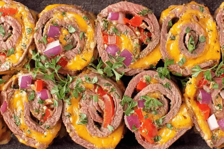 Roast Beef and Cheese Roll-Ups Recipe