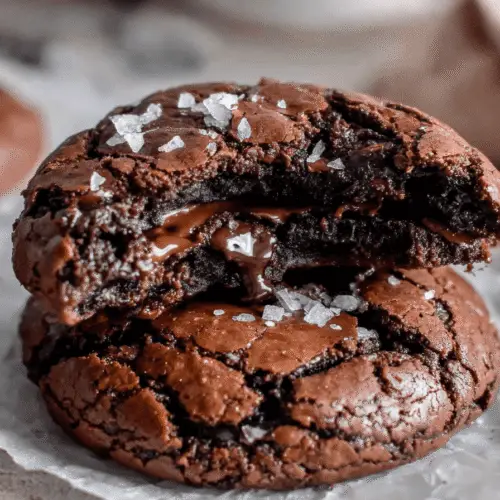 Salted Brownie Cookies Recipe