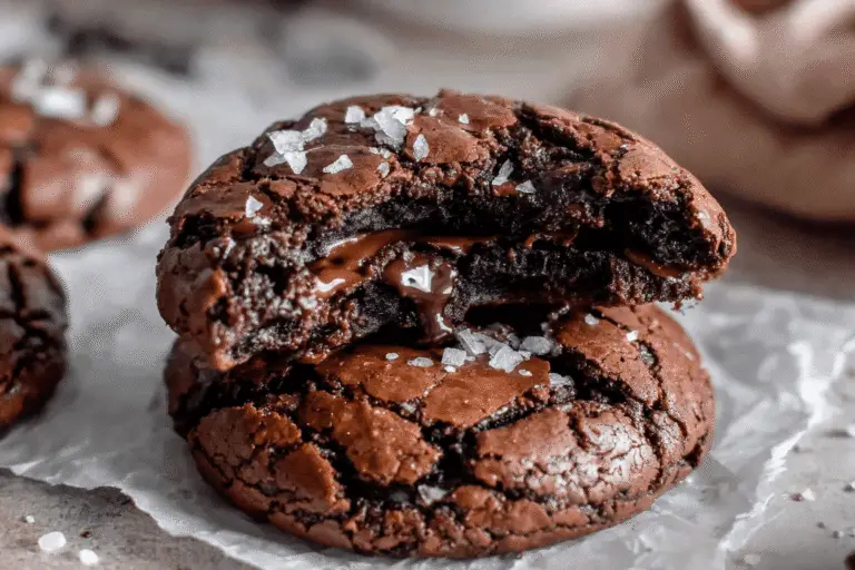 Salted Brownie Cookies Recipe