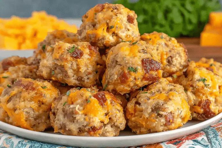 Savory Sausage Balls Recipe