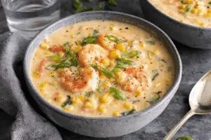 Shrimp And Corn Soup