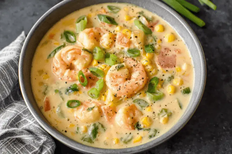 Shrimp And Corn Soup Recipe