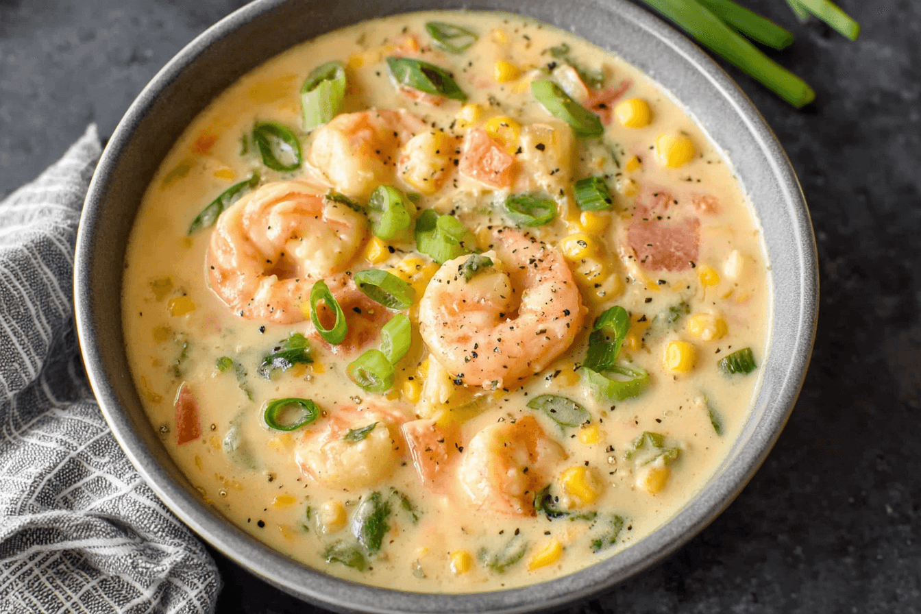 Shrimp And Corn Soup Recipe