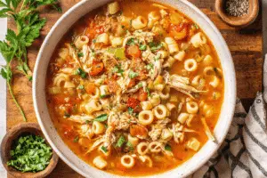 Sicilian Chicken Soup