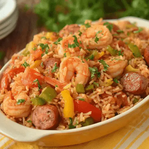 Slow Cooker Chicken Jambalaya Recipe