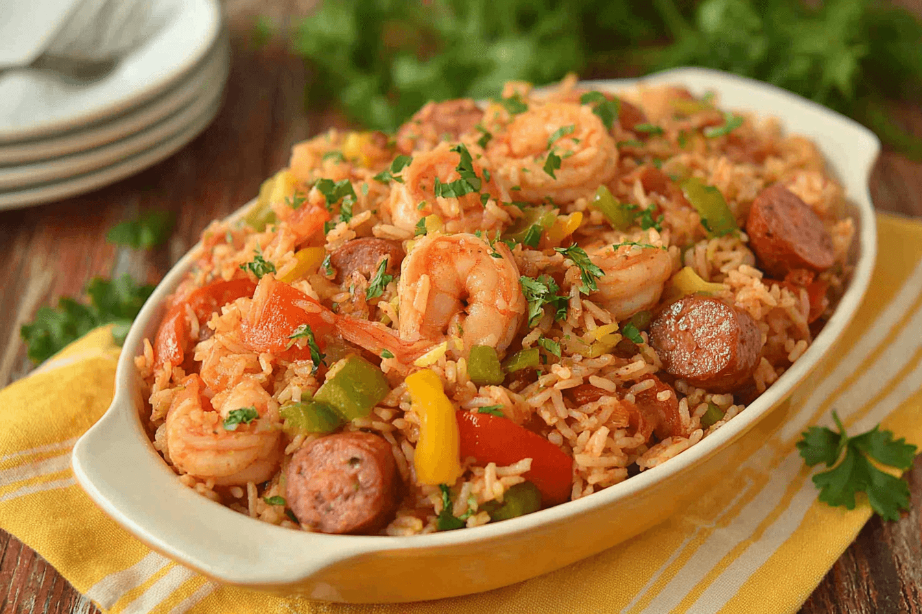Slow Cooker Chicken Jambalaya Recipe