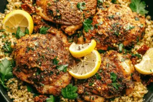 Spanish Chicken And Cauliflower Rice