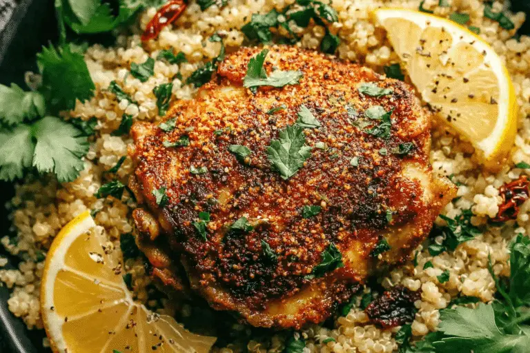 Spanish Chicken And Cauliflower Rice Recipe