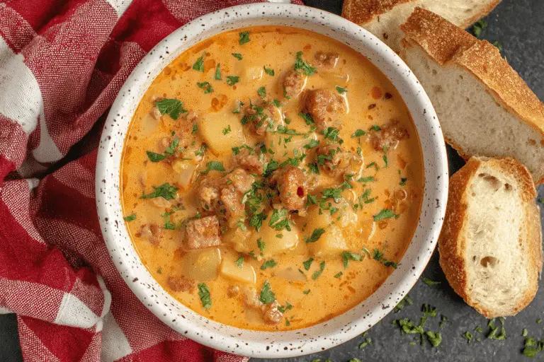 Spanish Chorizo and Potato Soup Recipe