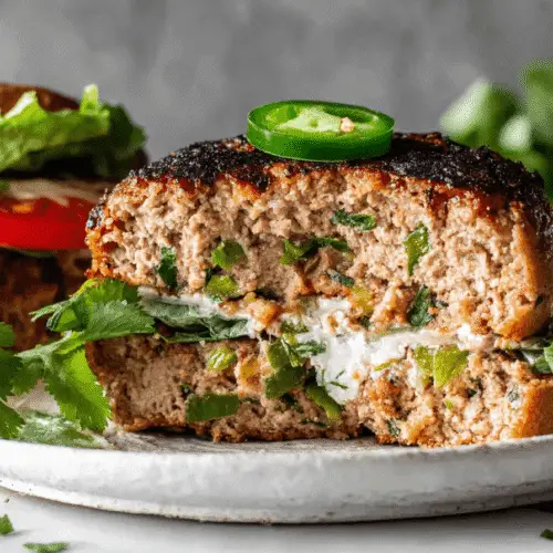 Spicy Turkey Burgers with Pepper Jack Cheese Recipe