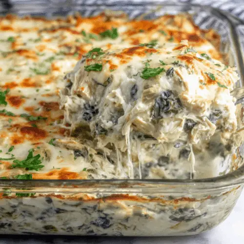 Spinach Artichoke Chicken Casserole Recipe
