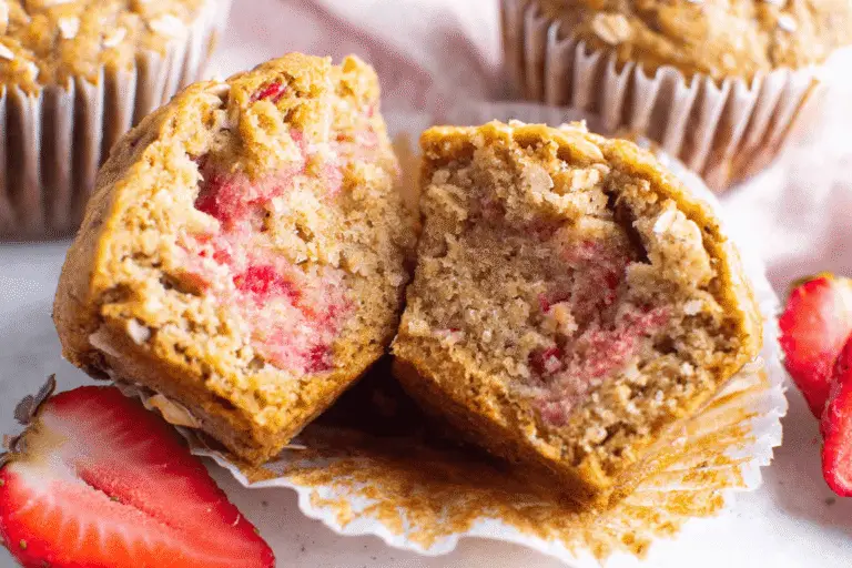 Strawberry Oat Muffins Recipe
