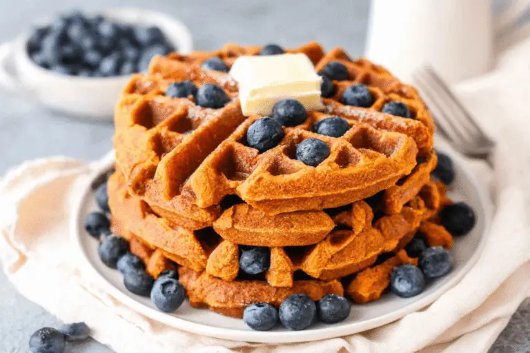 Sweet Potato Paleo Waffles Recipe