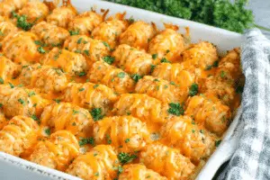 Tater Tot Chicken Pot Pie