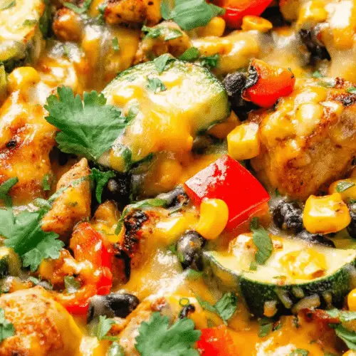 Tex Mex Chicken And Zucchini Recipe
