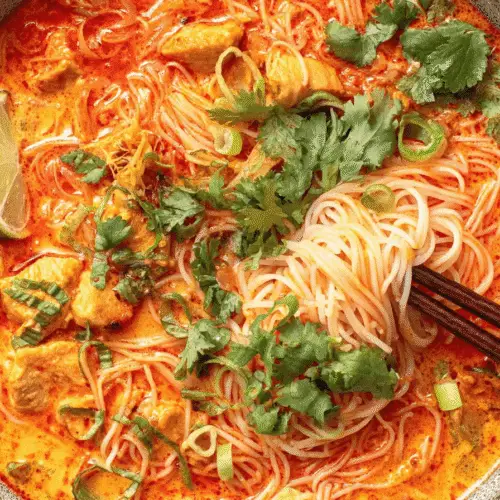 Thai Red Curry Noodle Soup Recipe