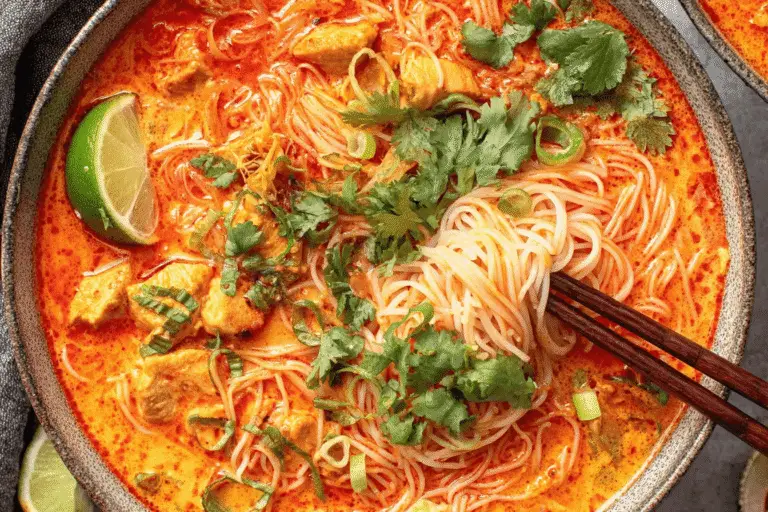Thai Red Curry Noodle Soup Recipe