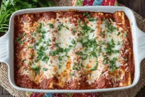 Three Cheese Manicotti