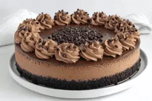 Triple Chocolate Cheesecake