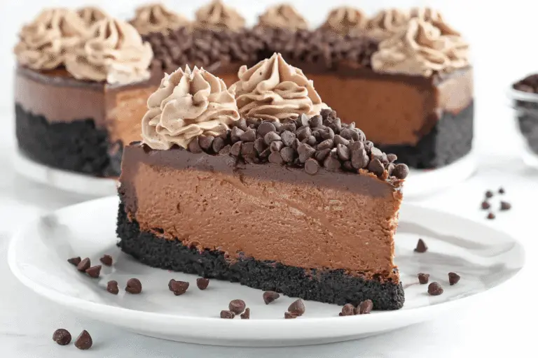 Triple Chocolate Cheesecake Recipe