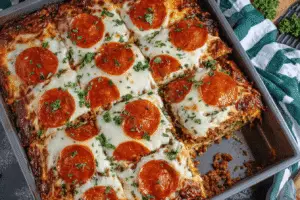 Zucchini Pizza Casserole