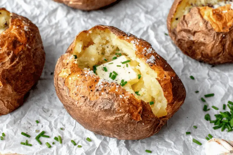 Air Fryer Baked Potatoes Recipe
