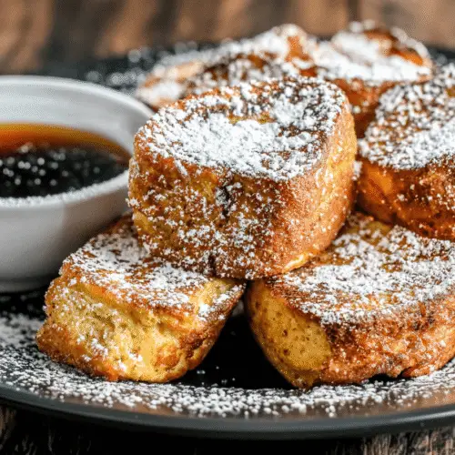 Air Fryer French Toast Bites Recipe
