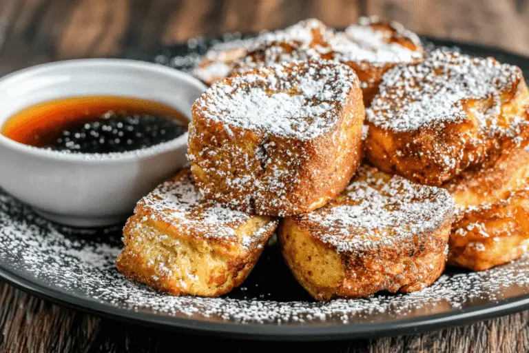 Air Fryer French Toast Bites Recipe