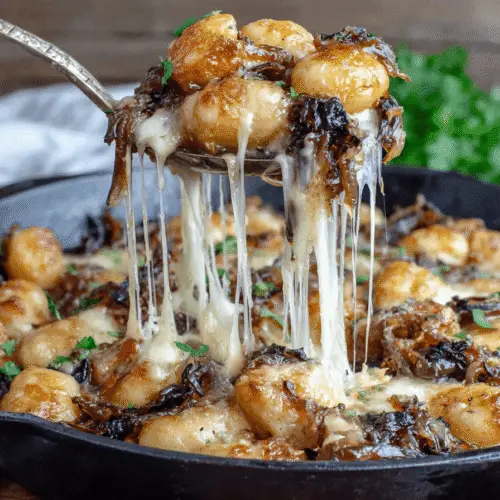 Baked French Onion Gnocchi Recipe