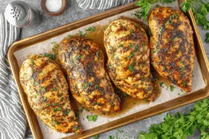 Baked Italian Chicken Breasts