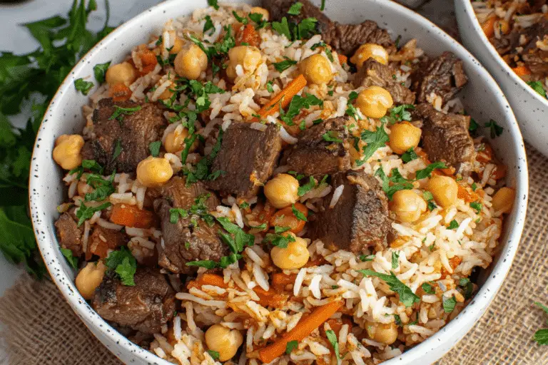 Beef and Rice Pilaf Recipe