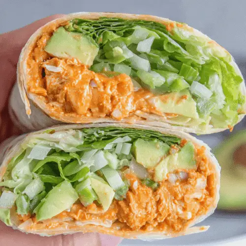 Buffalo Chickpea Wraps Recipe