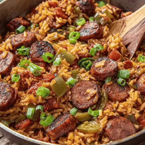 Cajun Sausage And Rice Recipe