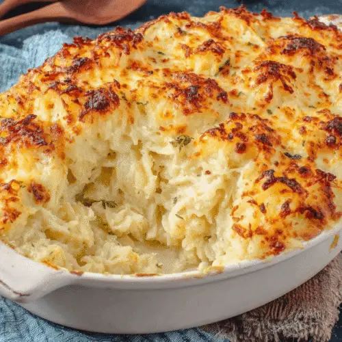 Cheesy Potatoes Romanoff Recipe
