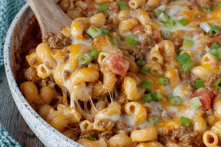 Cheesy Taco Pasta Delight Recipe