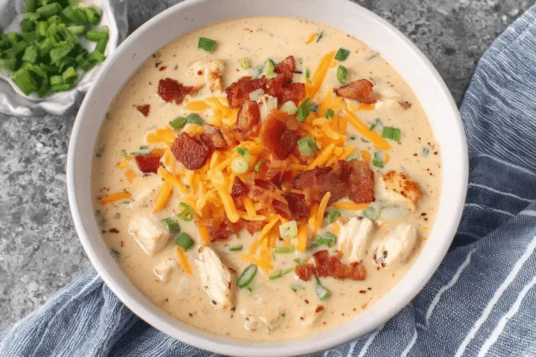 Chicken Bacon Ranch Soup Recipe