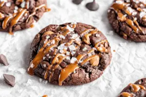 Chocolate Caramel Cookies