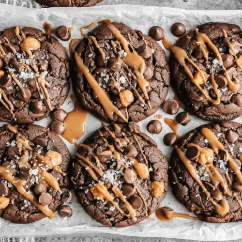 Chocolate Caramel Cookies Recipe