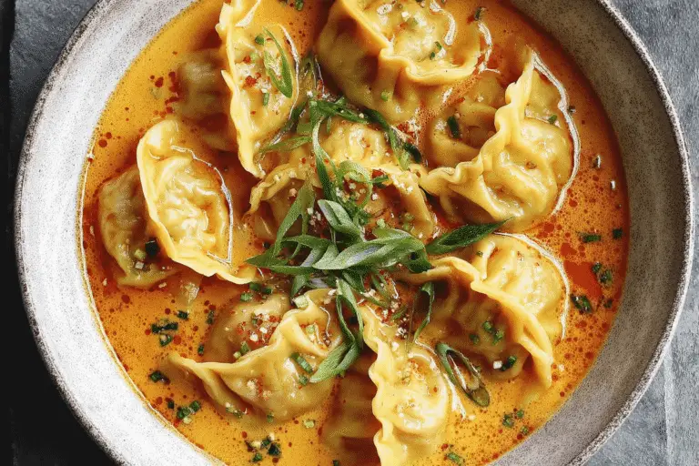 Coconut Curry Gyoza Soup Recipe