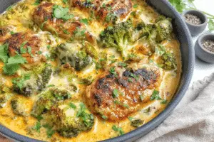 Creamy Chicken and Broccoli Bake