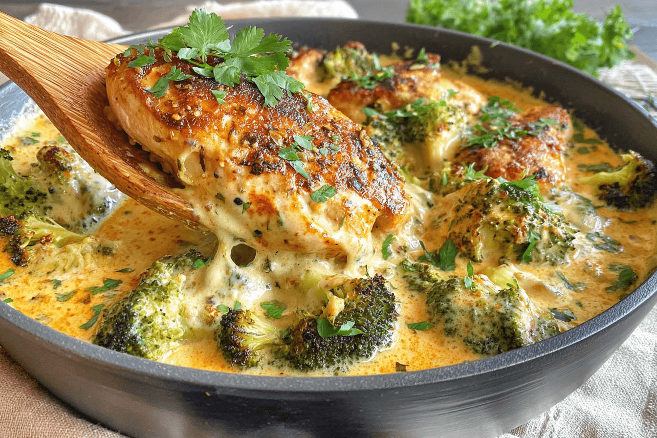 Creamy Chicken and Broccoli Bake Recipe