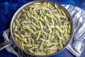 Creamy Sausage Penne Pasta