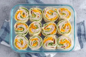 Creamy Turkey and Cheese Roll-Ups